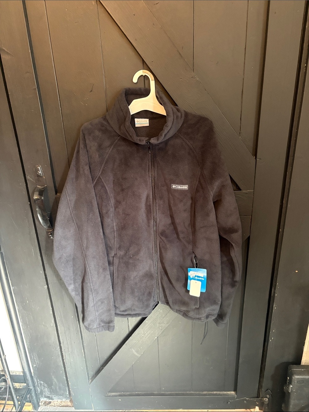 Columbia Black Fleece Full-Zip Utility Jacket